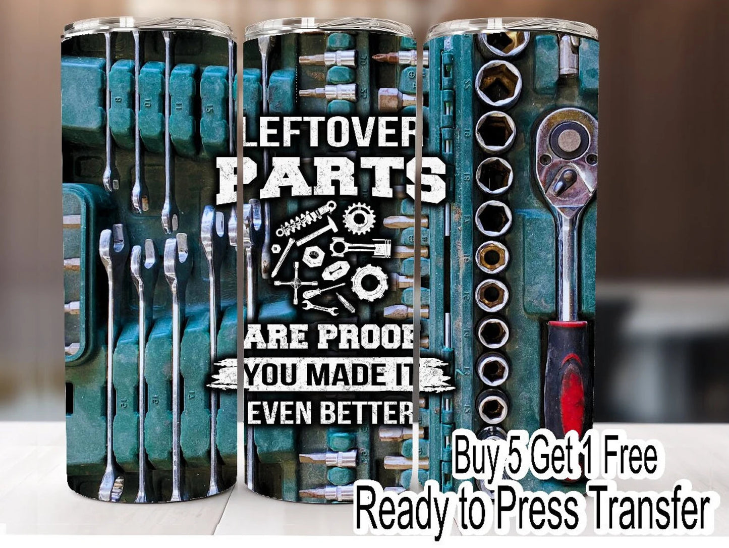20 oz Sublimation leftover parts