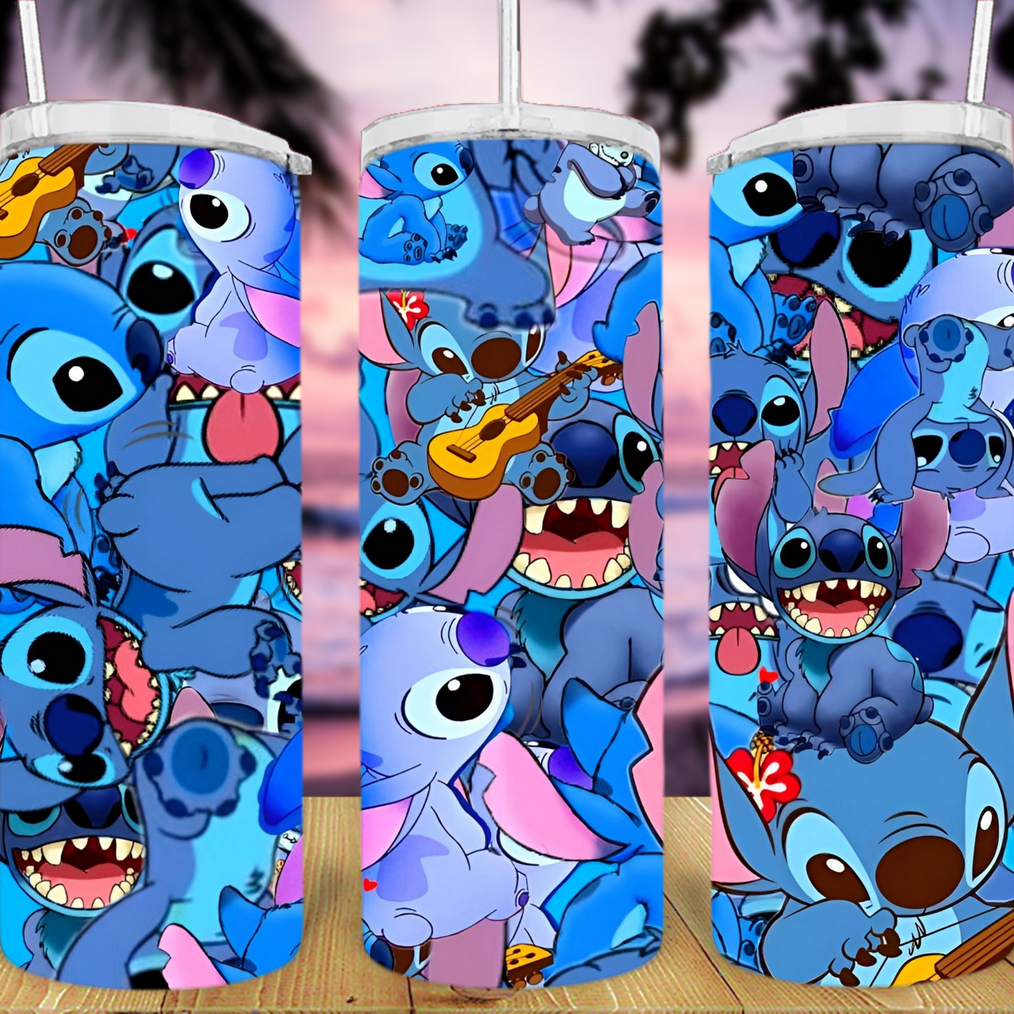 20 oz sublimation tumbler Stitch